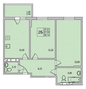 Thumb fit medium 58 14