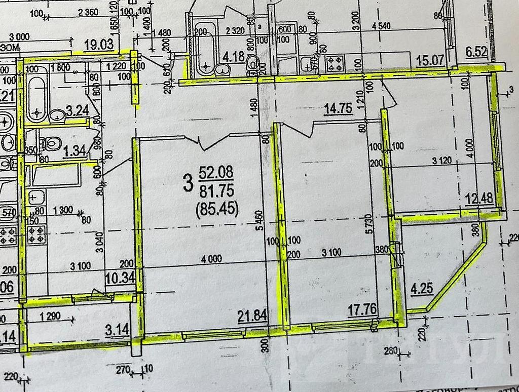 Продажа 3-комнатной квартиры, Ростов-на-Дону, Левенцовский