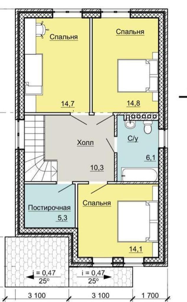 четырехкомнатный домрайон  Фото 20
