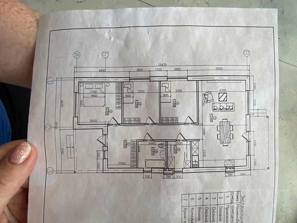 трехкомнатный домрайон  Фото 13