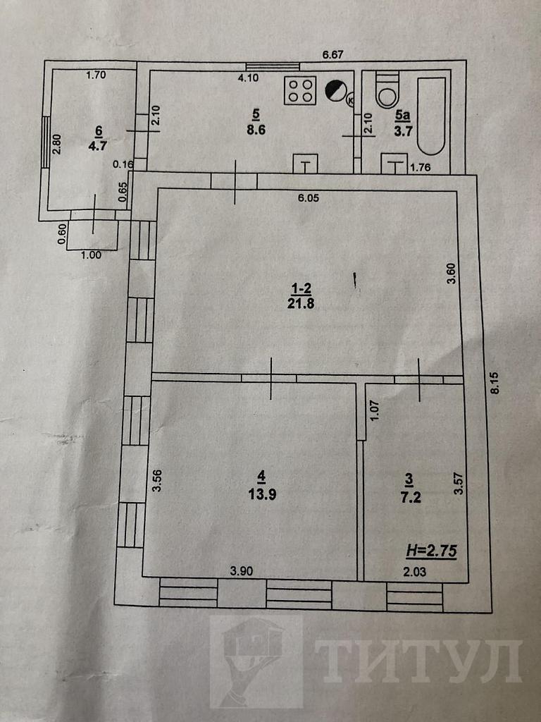трехкомнатный домрайон Фото 38
