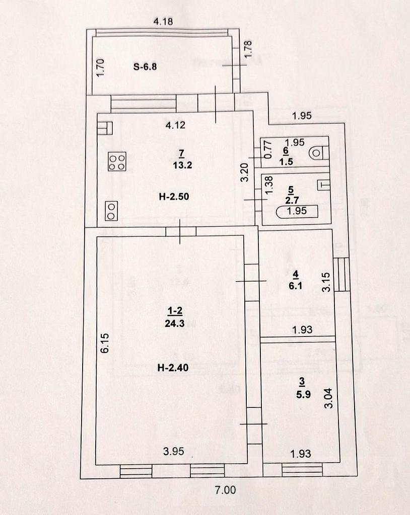 трехкомнатный домрайон Фото 41