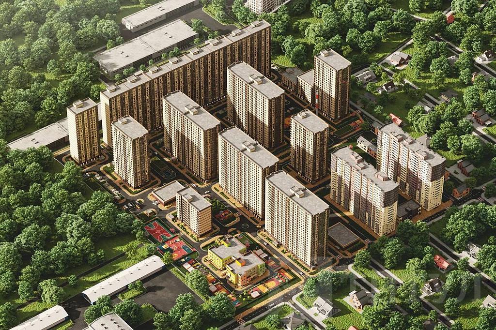 однокомнатная квартира, район Фото 1