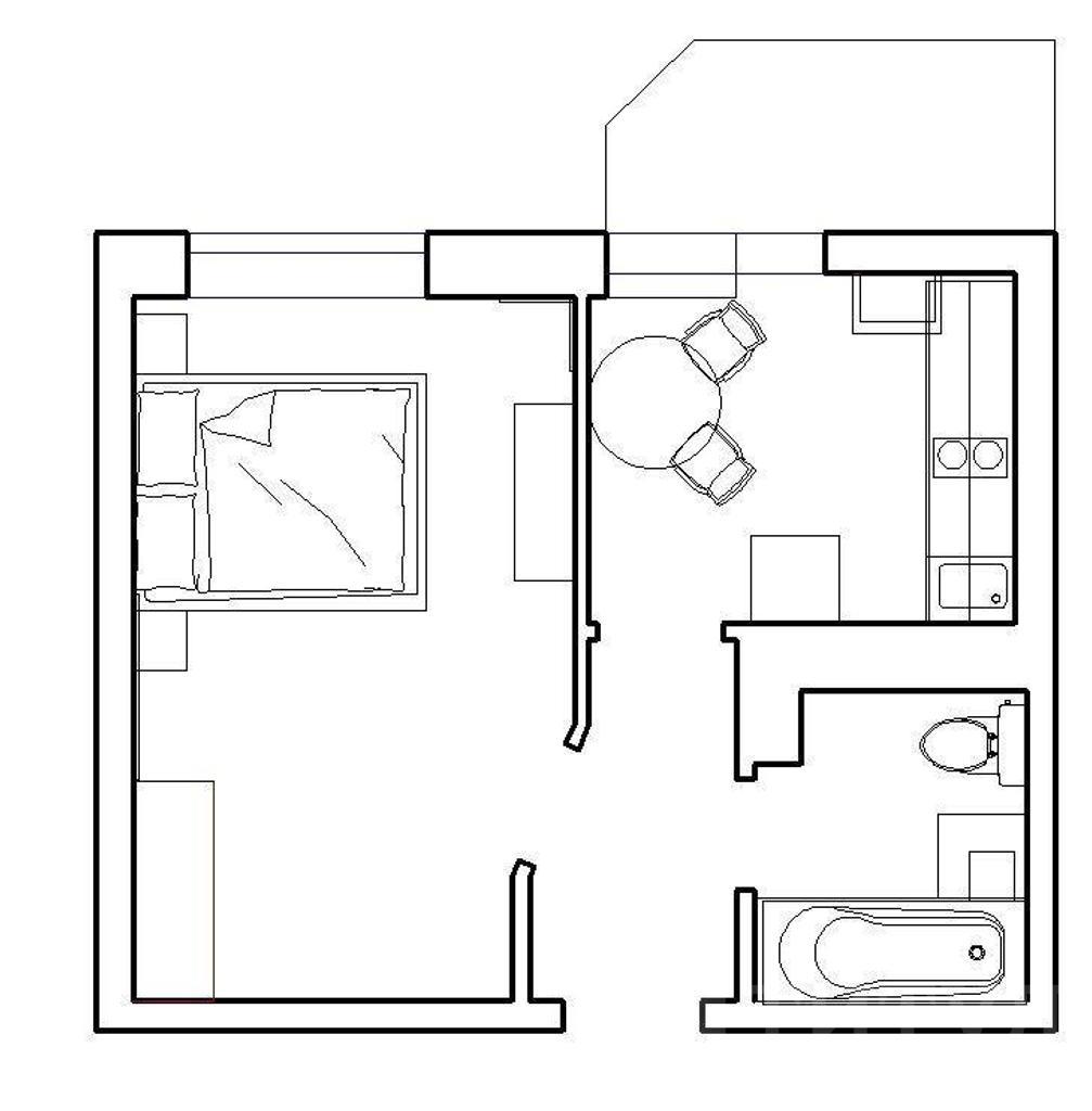 однокомнатная квартираНахичевань, район  Фото 6