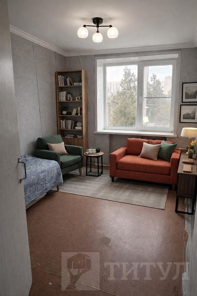 трехкомнатная квартира, район Фото 3