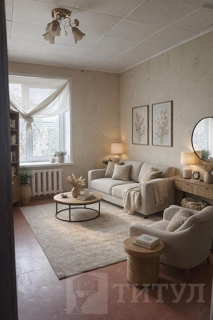 трехкомнатная квартира, район Фото 1