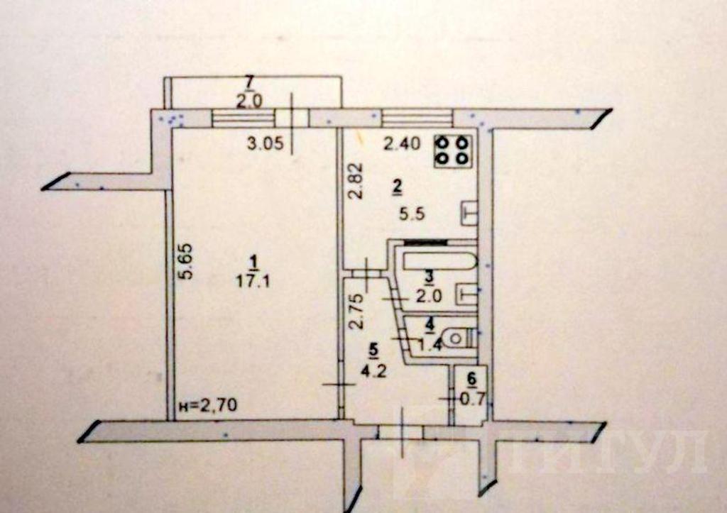 однокомнатная квартираОрджоникидзе, район  Фото 22