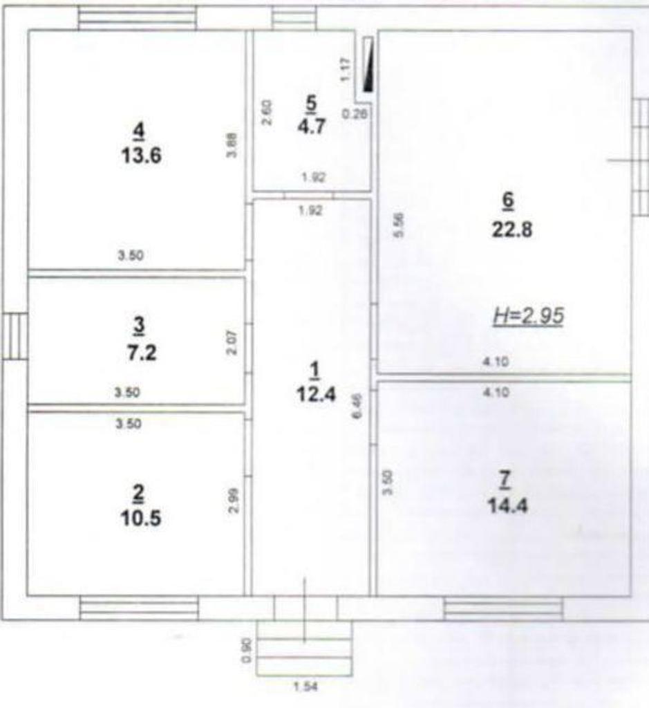 четырехкомнатный домрайон  Фото 13